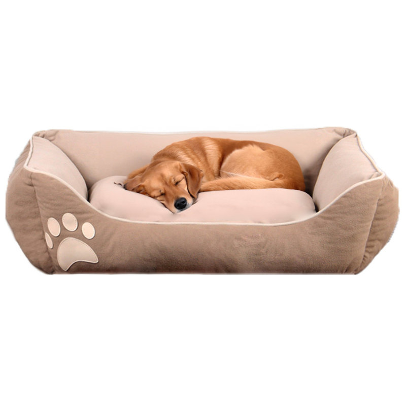 Lit pour animaux Helky, Beige, L 23,6 po x l 15,7 po