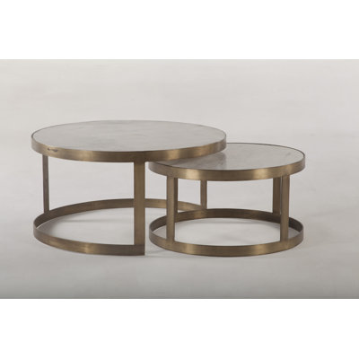 Michelangelo Marble Nesting Coffee Table
