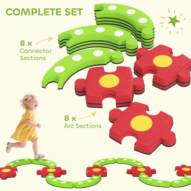 HOMCOM Plastic Outdoor Kids Game