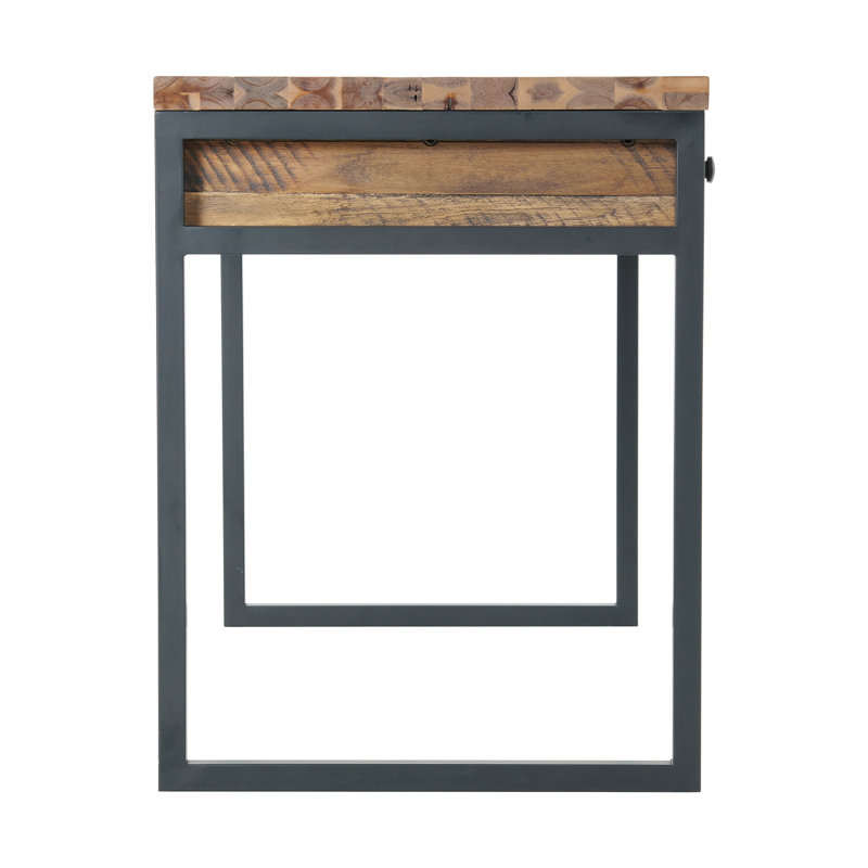 Solid Wood Writing Desk, 76.2cm H x 121.92cm W x 58.42cm D