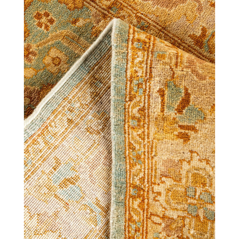 Ottoman One-of-a-Kind 2' 5" X 12' 5" Hand Knotted Area Rug