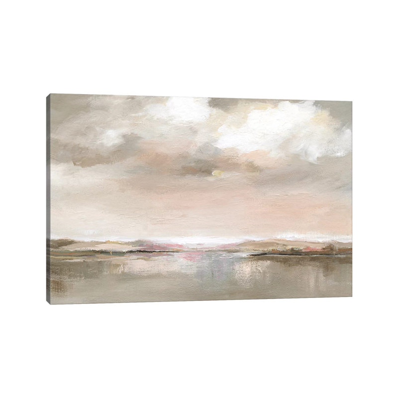 «Evening Drama» par Nan - reproduction d'art sur toile tendue, H 18 po x l 26 po x P 1,5 po