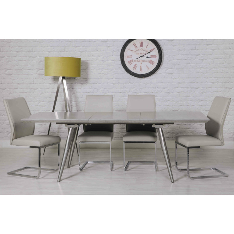 Mary Metal Base Dining Table