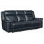 MS 87.5" Genuine Leather Pillow Top Arm Reclining Sofa-109104892-109104893-72298110