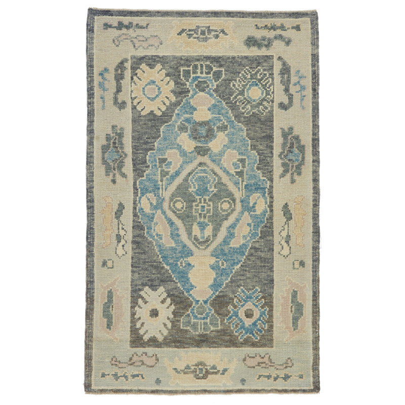 Tapis turc gris et beige 3x5