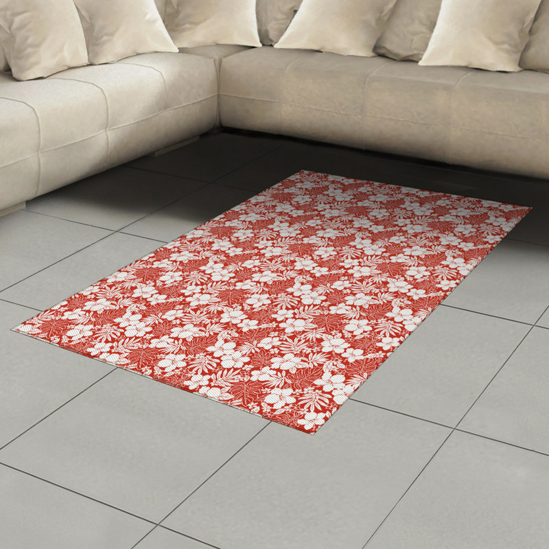 Tapis décoratif Luau, Rectangle— 4 pi x 5 pi 8 po