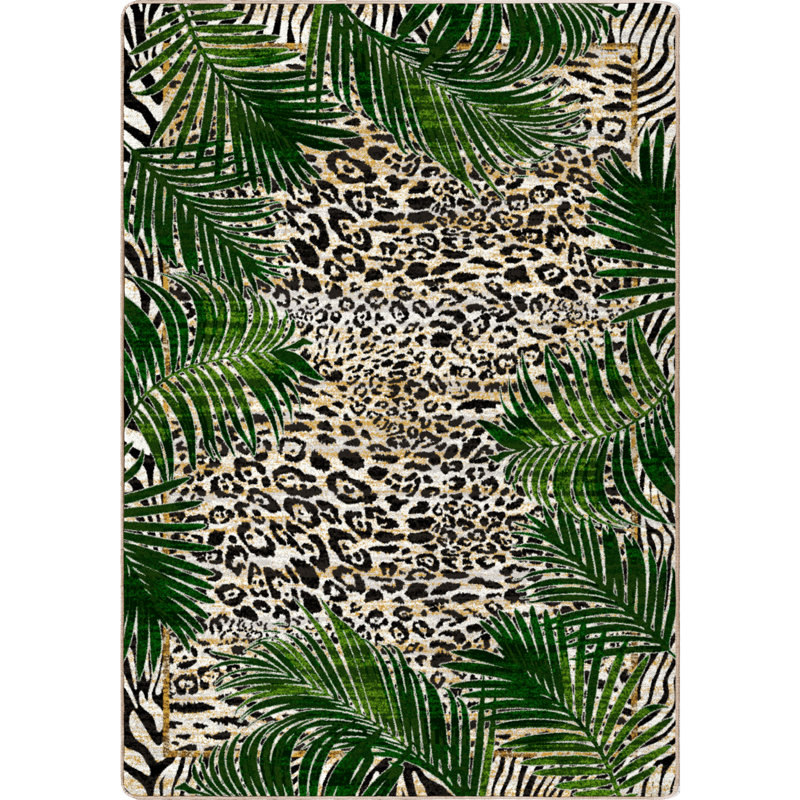 Buhr Abstract Indoor Rug, Rectangle 8' x 11'