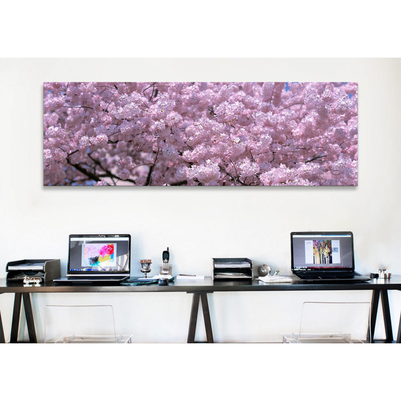 Panoramique washington, d. c, fermeture de cerises, reproduction de photo sur toile, H 20 po x l 60 po x P 1,5 po