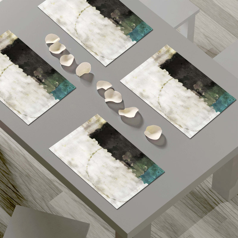 Napperon abstrait en polyester