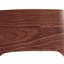 Tabouret de bar pivotant à dossier en bois cintré Bentwood