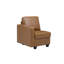Faux Leather Reversible Sofa and Chaise with Ottoman-71485394