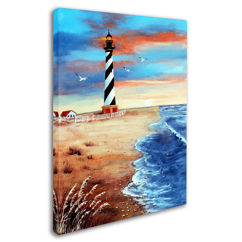 Dugazon «Cape Hatteras and Sea Oats», reproduction sur toile tendue, H 47 po x l 35 po