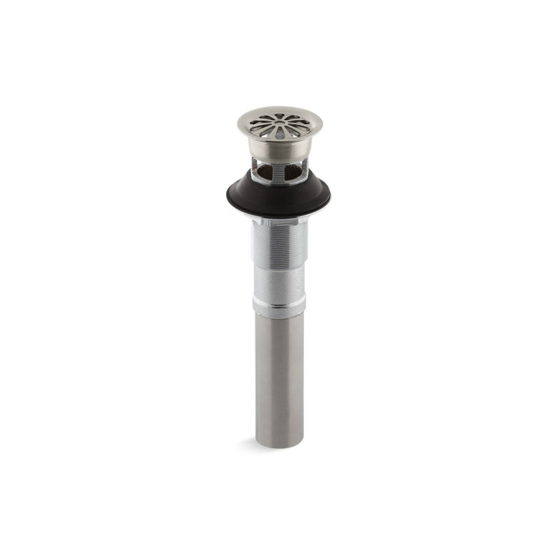 COUDE D'ALIMENTATION PURIST® AVEC CLAPET DE CONTROLE, Nickel poli vibrant