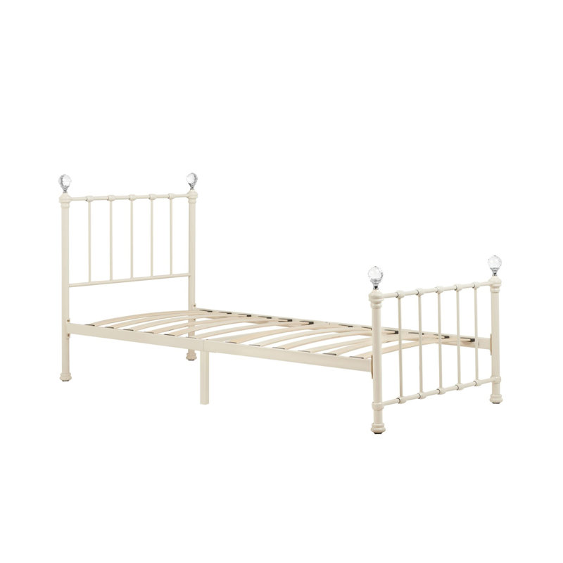 Brookston Single (3') Bed Frame, Ivory