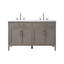 Meuble-lavabo double 54 po avec dessus Sebastiano-111376226