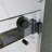 CatalystFP 62"-66"W x 76"H Double Sliding Frameless Shower Door in Matte Black with 3/8" Clear Glass-112003524