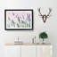 A Field Of Lavender - Single Picture Frame Print on MDF-56627806-56627805