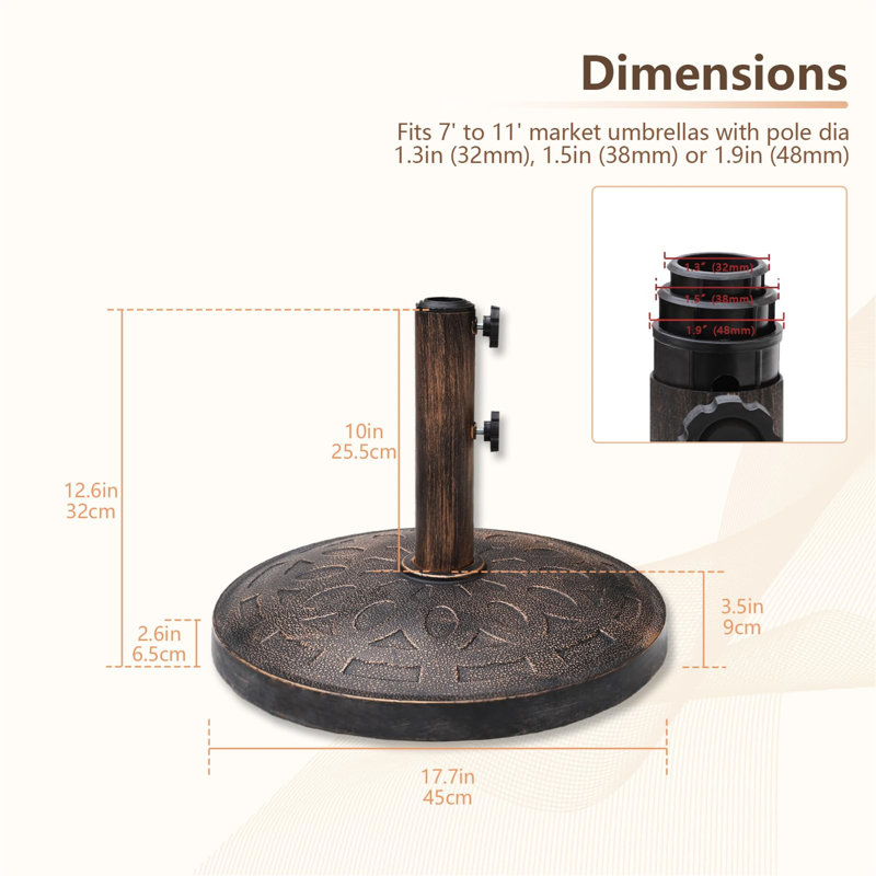 14kg Umbrella Base