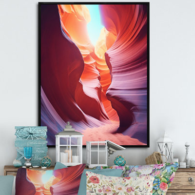 Magical Lower Canyon V - Canyon Wall Art Desert Framed Prints