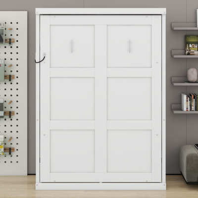Lit escamotable escamotable dans une armoire Murphy