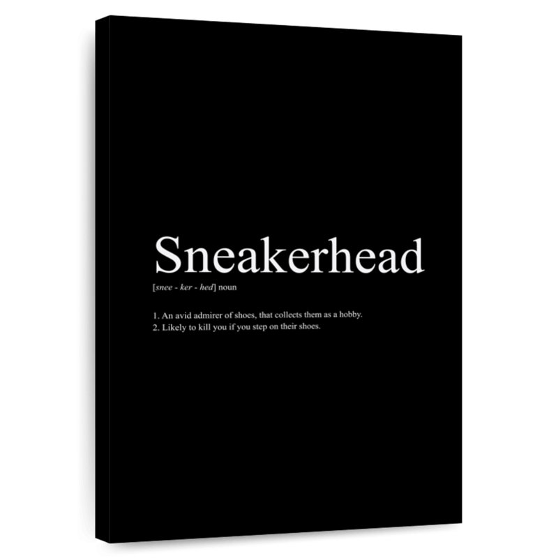 Tergel Sneakerhead Definition I, 30" H x 20" W
