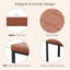 Banc rembourré en similicuir Combray