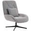 Upholstered Swivel Armchair-1134291553