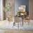 Alsup Abstract Modern Machine Woven Area Rug in Blue/Gray-3650618