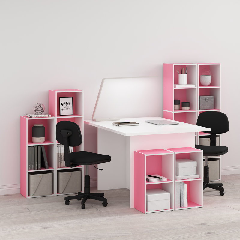 Furinno Pasir 2-Tier Open Shelf Bookcase, Blackwood, Black, (2 Shelves) 21.2" H x 12" W x 9.3" D