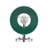 Orwell 1-Light Wall Sconce in Aged Brass with Pine Green-943280254