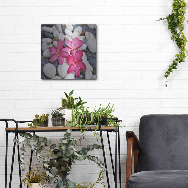 Art mural en métal Luxe Shintai II, H 12 po x l 12 po 
