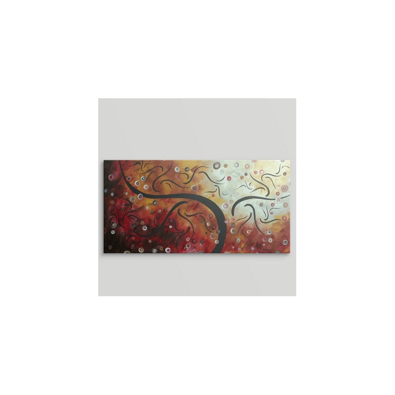 " Winter Wine " by Megan Duncanson, 15" H x 30" W x 1.5" D, Canvas