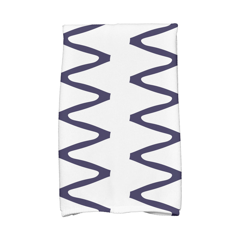 Abbie Hand Towel, Navy Blue
