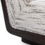 Fauteuil d'appoint pivotant rembourré Crandall