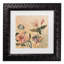 Framed Wall Art - Dusza ‘Les Fleurs 1’ Wall Decor with Matted Frame - Living Room, Kitchen, and Bathroom Art  - 16x16-130668244