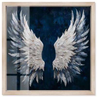 «Angel Wings on Navy» par Christian Remedy