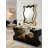 61'' Glass Top Console Table