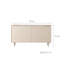 Armoire d'appoint porche clair de luxe blanc crème