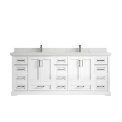 Ensemble de meuble-lavabo double 84 po Eser