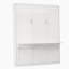 Lit escamotable avec lit escamotable et bureau pour chambre d'amis