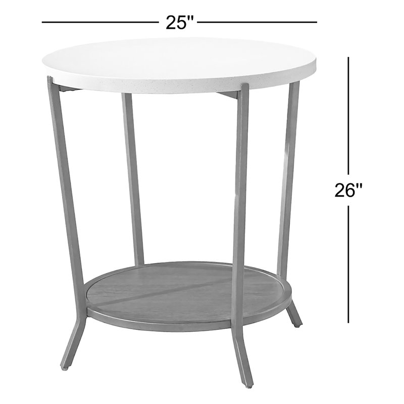 Playlist Stone End Table