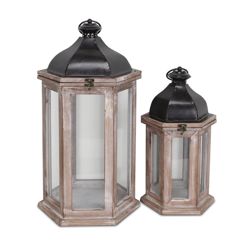 25'' H Tabletop Lantern