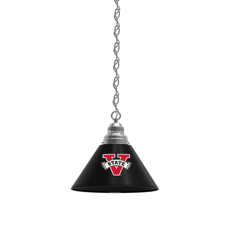 1 - Light Single Pendant, Chrome, Valdosta State Blazers