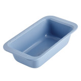 Farberware Easy Solutions Nonstick Bakeware Loaf / Meatloaf Baking Pan, 9 Inch x 5 Inch, Blue