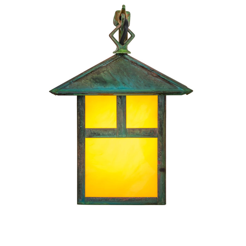 Seneca "T" Mission 1 - Light Outdoor Wall Lantern