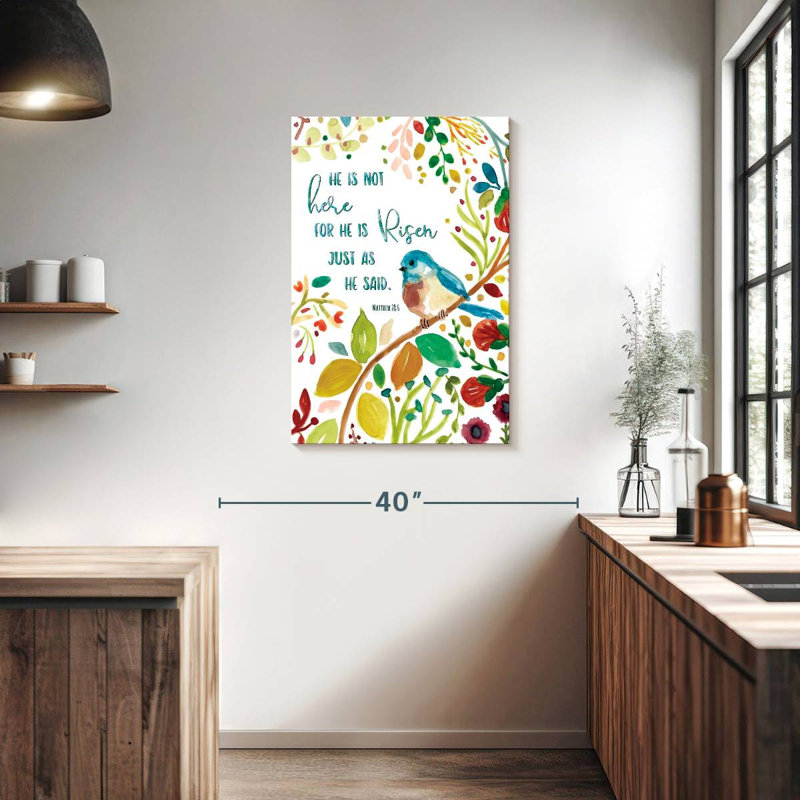Tergel He Is Risen, 36" H x 24" W