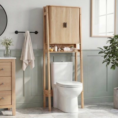 Rangement autoportant au-dessus de la toilette 66,93 "H