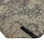Black Contemporary Silk Wool Blend Rug