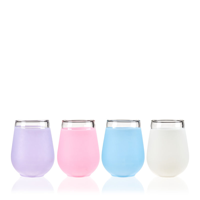 Flexi Wine Glasses, in Multicolor