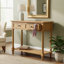 Console Daisy Series avec deux tiroirs et une tablette inférieure-303186180